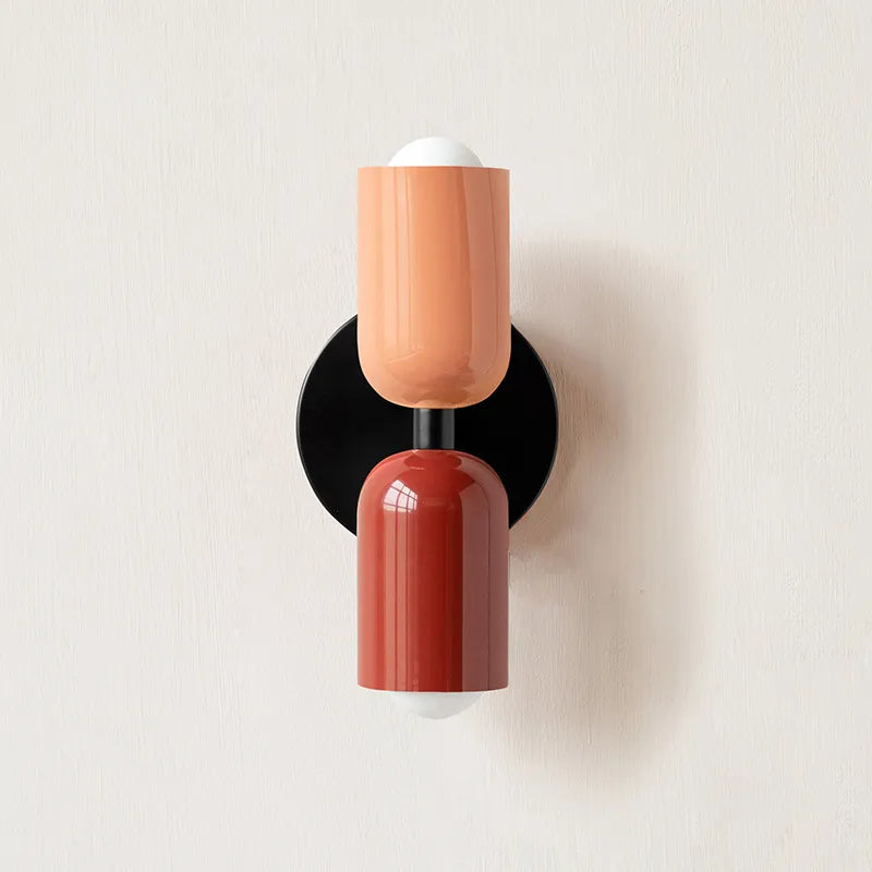 BowLift | Double Head Wall Lamp Black Base