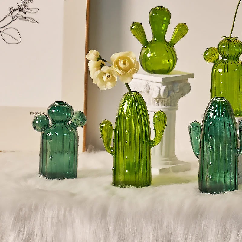 Cactus Glass Vase | Bowlift