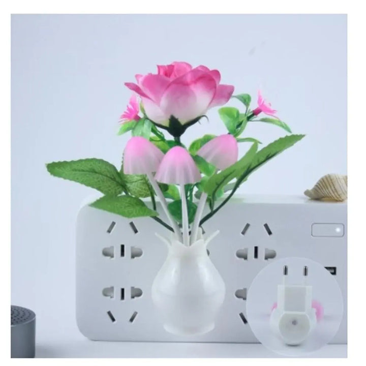 BowLift | Mini Flower Vase Smart Light Sensor Night Lamp
