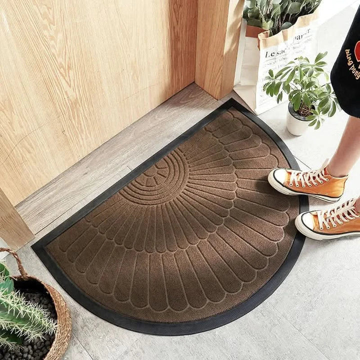 BowLift | Half-Round Non-Slip Rubber Indoor Door Mat – Outdoor Ready