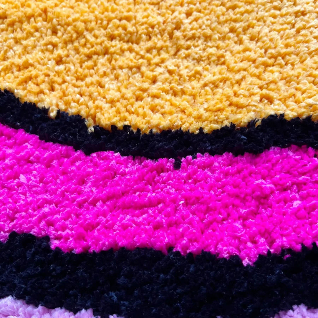 BowLift | Soft Plush Carpet with Fun Playful Design