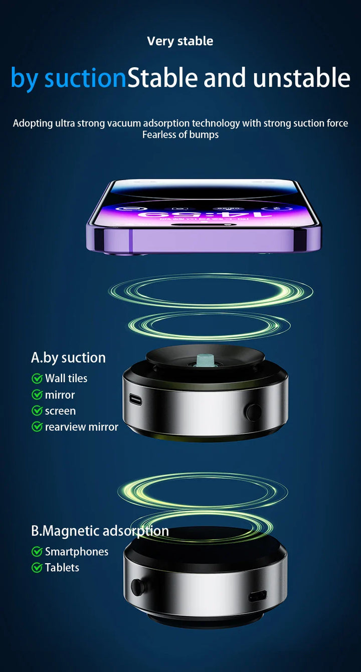 BowLift | Suction Cup Magnetic Phone Holder