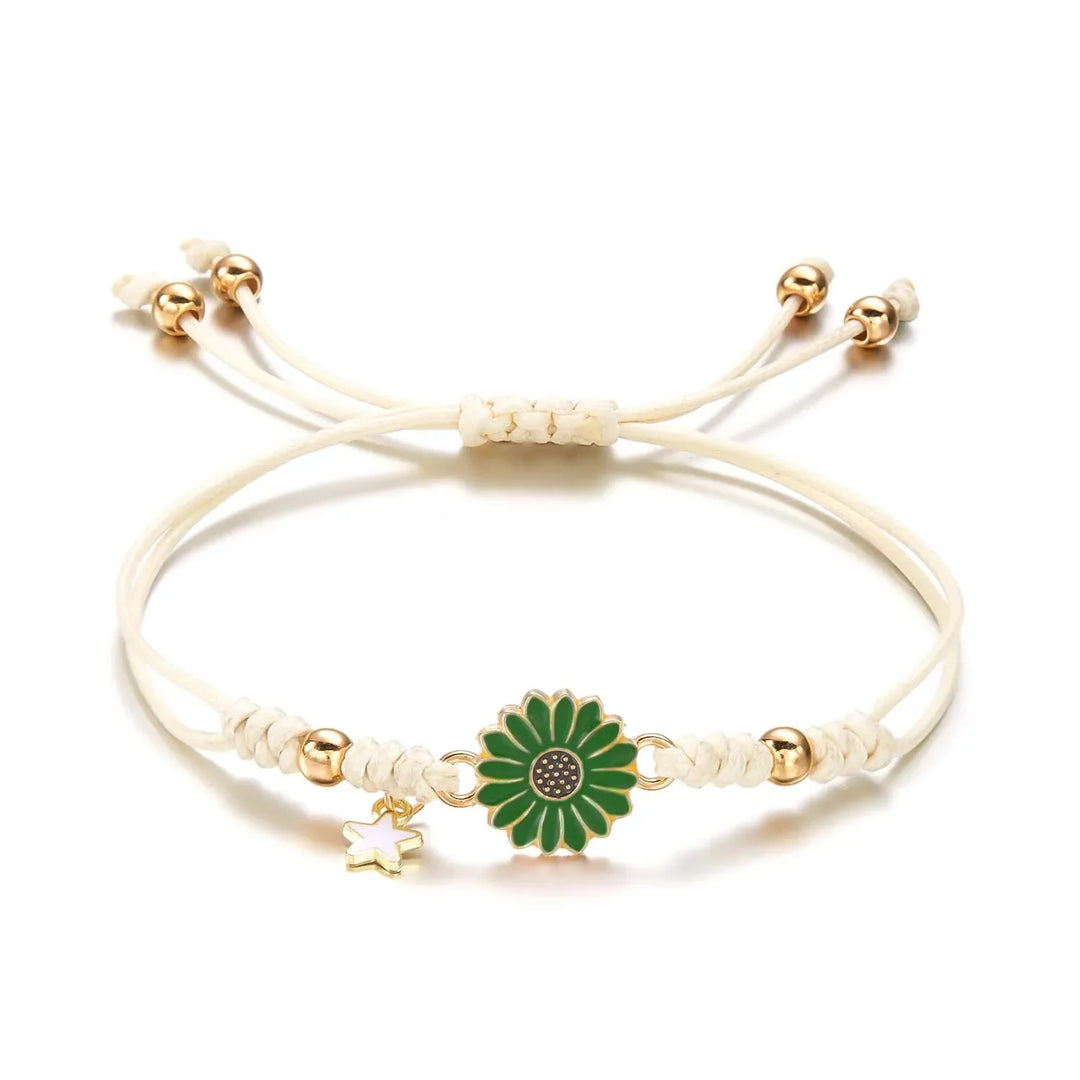 BowLift | Braided Feminine Flower Star Bracelet