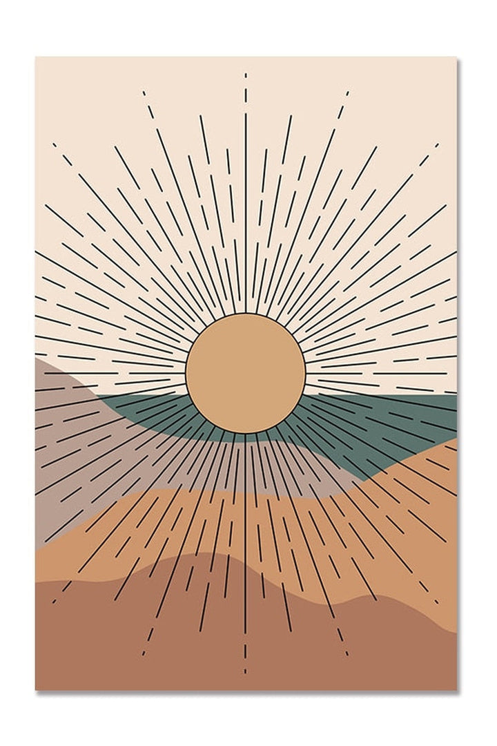 Art Abstract Canvas Poster | Bowlift
