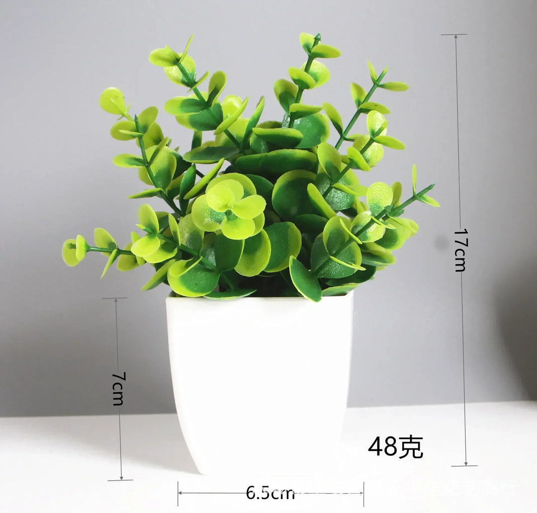 BowLift | Everleaf Bonsai | Eucalyptus Design | Low Maintenance & Durable | Decorative