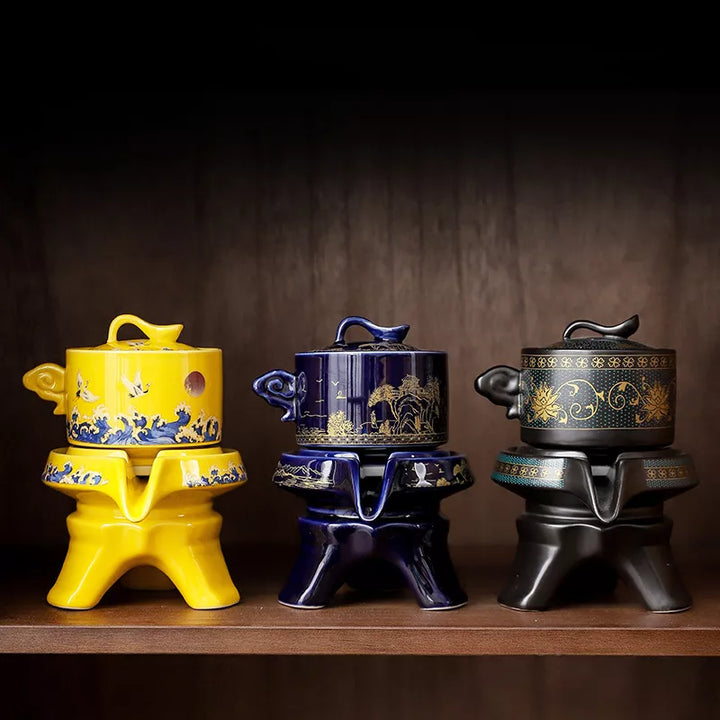 BowLift | Mystic Sip Kung-Fu Ceramic Tea Set