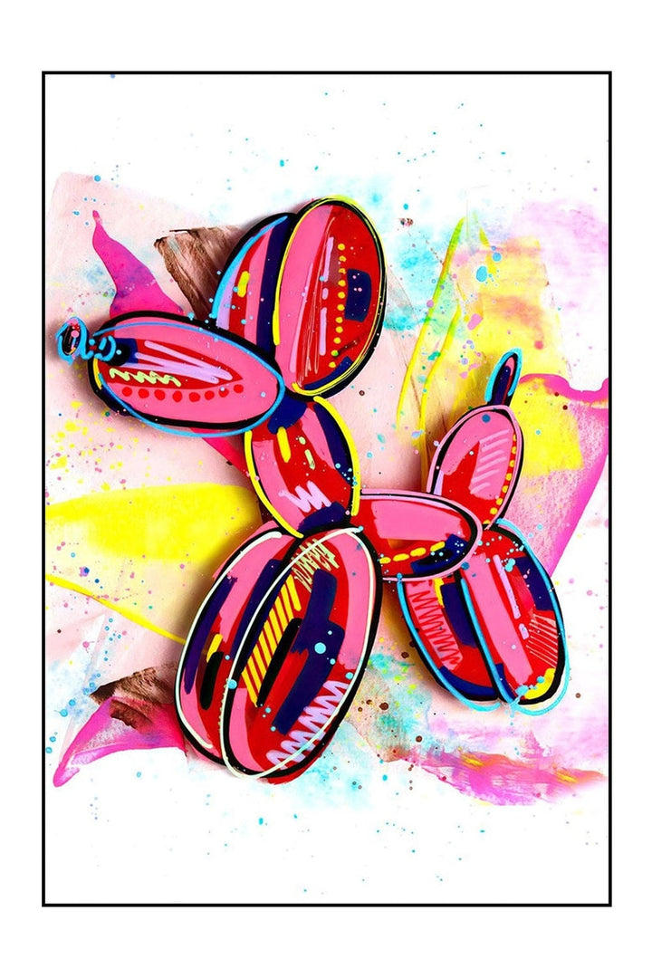 matching Graffiti Balloon Poster | Bowlift