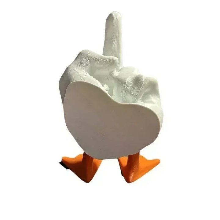 BowLift | Middle Finger Resin Duck Decor