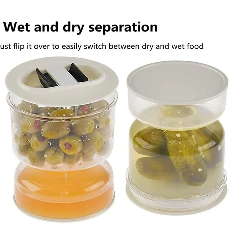 BowLift | Sealed Jar for Pickles Wet and Dry