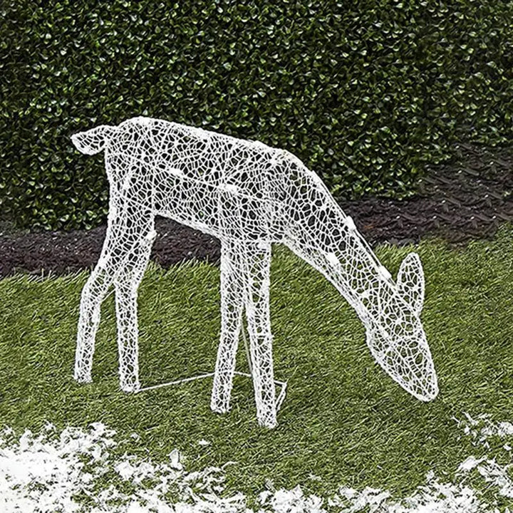 BowLift | Christmas Lights Outdoor Reindeer Decoration Set
