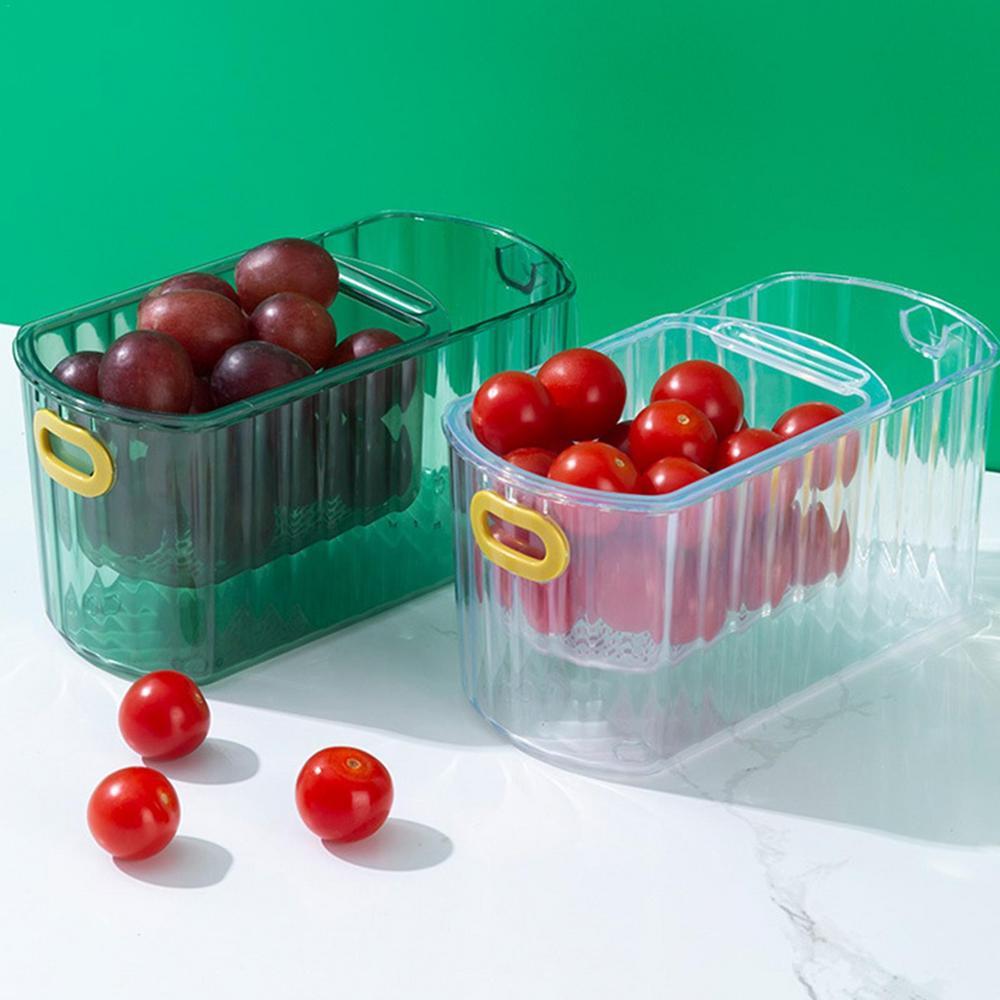 BowLift | Clear Stack Transparent Double-Layer Basket