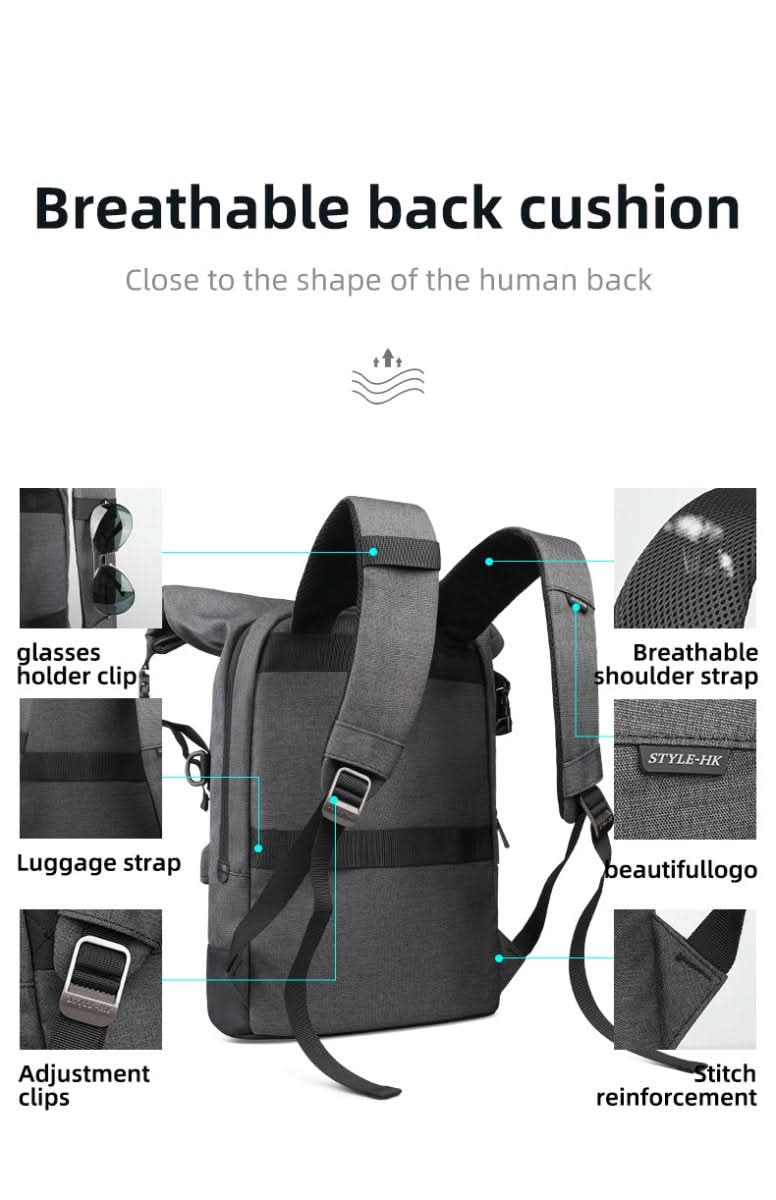BowLift | Multifunctional outdoor backpack with USB port