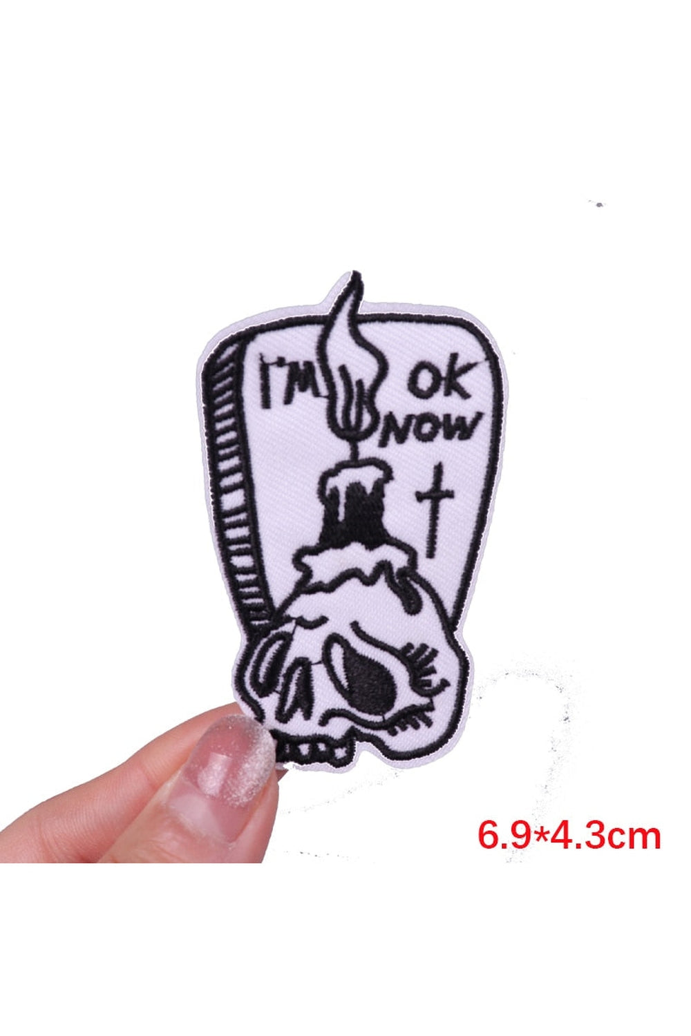 Ghost Style Embroidered Patch | Bowlift