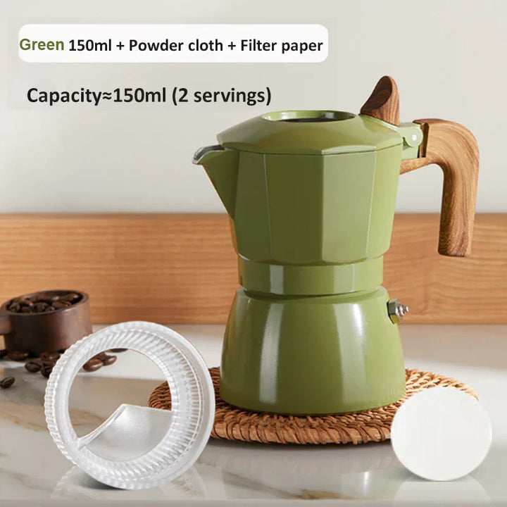 BowLift | Vintage Double-Valve Espresso Pot