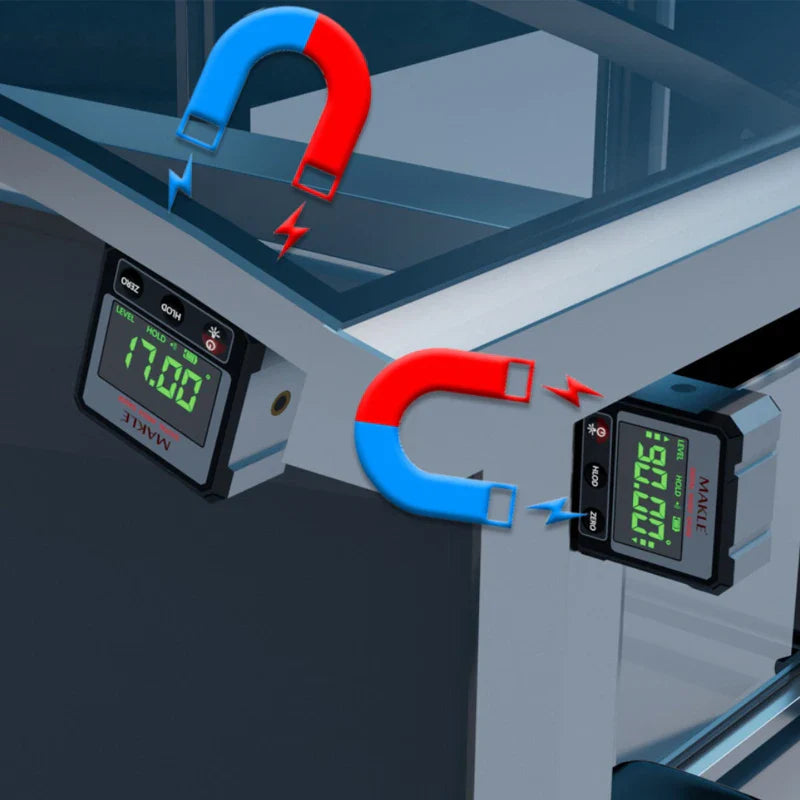BowLift | Magnetic Digital Laser Angle Ruler