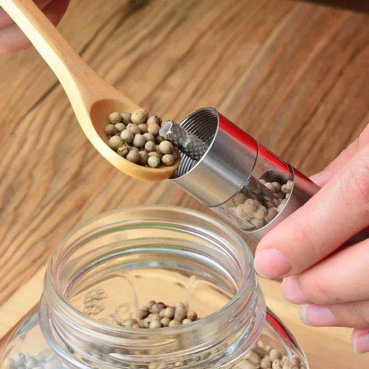 BowLift | Stylish Pepper and Salt Grinder with Manual Mechanism