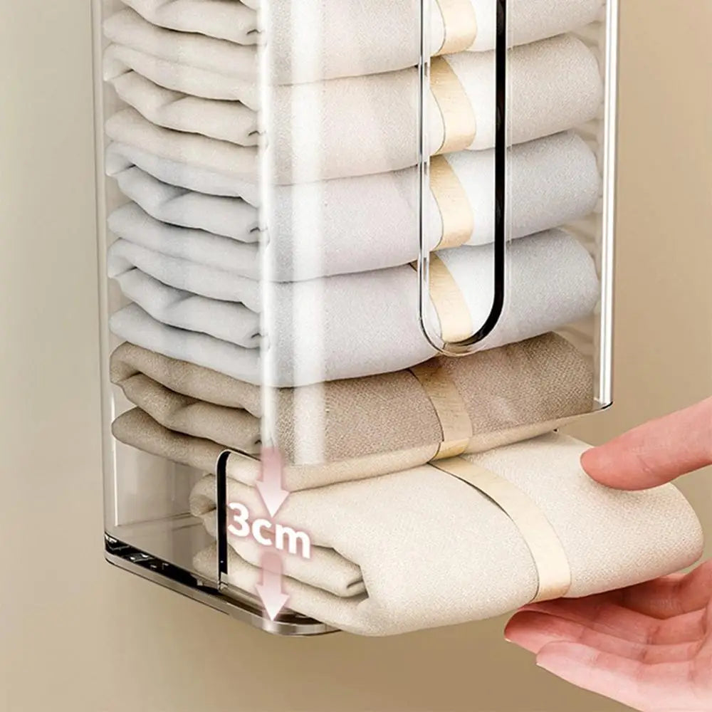 BowLift | Transparent Multifunctional Wall-Mounted Sock Organizer