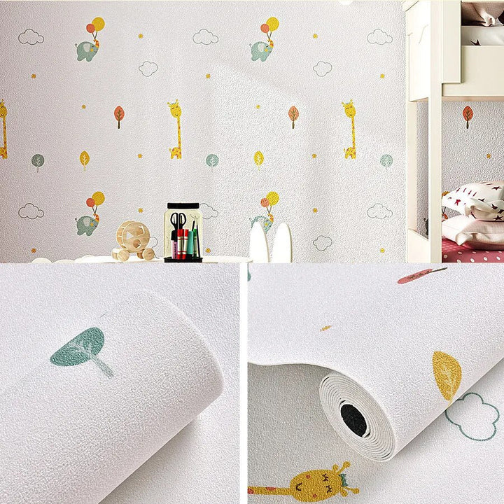 BowLift | 3D Linen Self-Adhesive Waterproof Wall Sticker