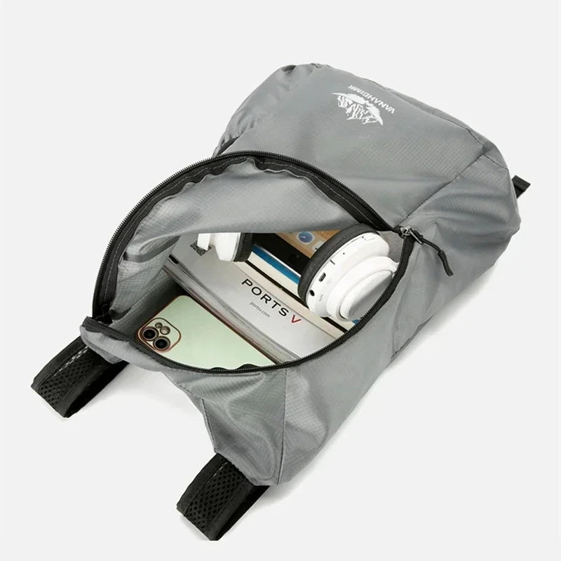 BowLift | FoldAway PackLite | Foldable Day Backpack | 20L Volume | Water Repellent & Compact