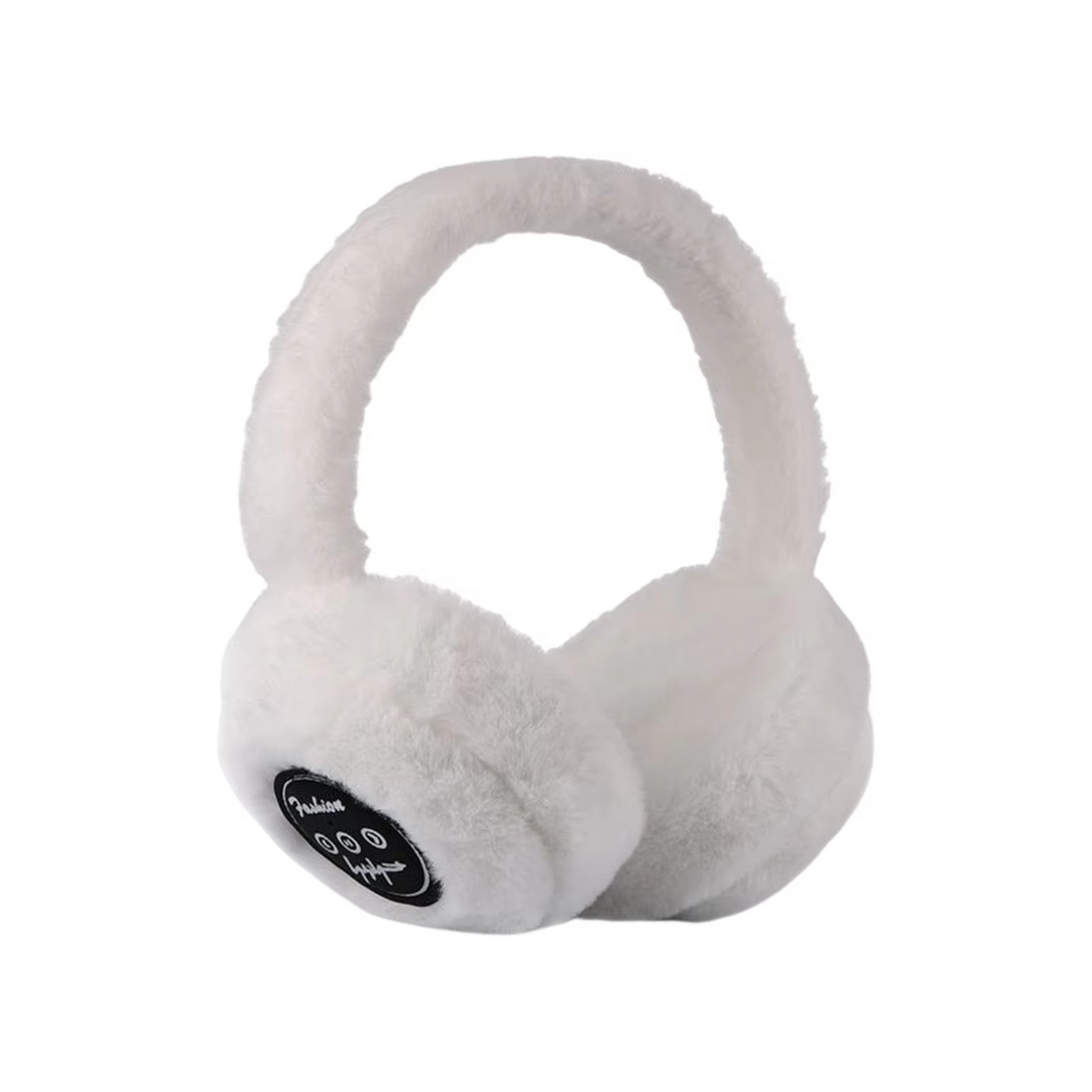 BowLift | Wireless Plush Earphones with Bluetooth 5.2 and Warm Fur Design