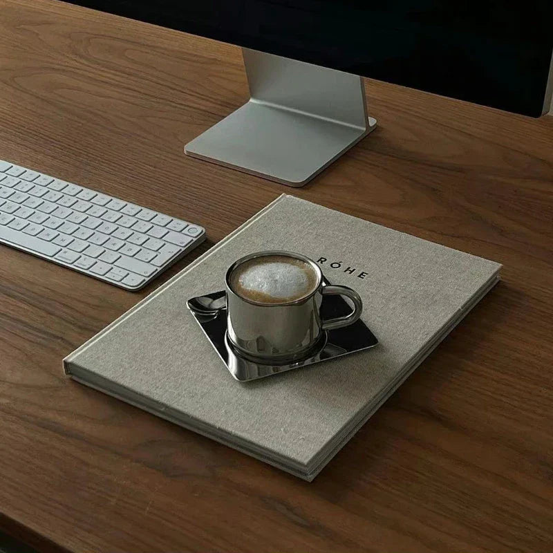 BowLift | Stainless Steel Coffee Cup and Tray