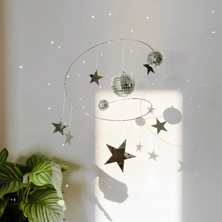 BowLift | Hanging Planet Stars Wind Chime