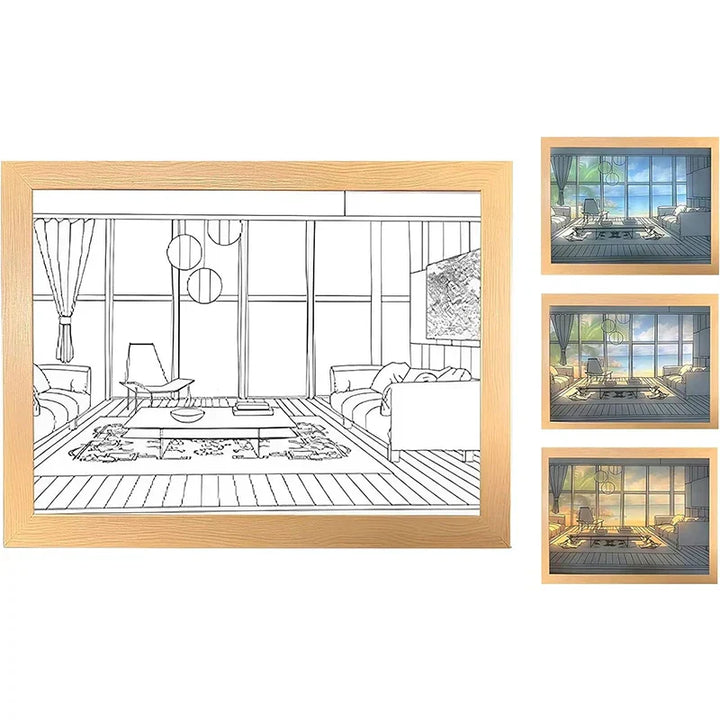 BowLift | Luminous Decorative Dimmable Artsy Led Light Painting