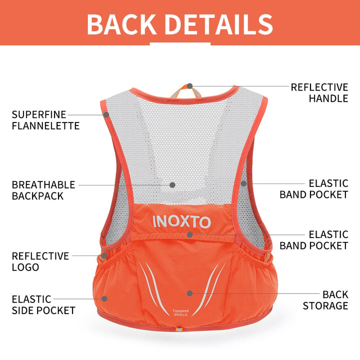BowLift | Hike Racer Breathable Vest Running Backpack
