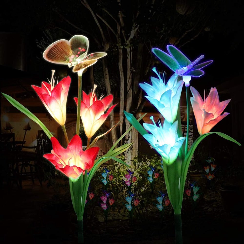 BowLift | Soleil flower - Illuminate your garden - Magical atmosphere - Renewable energy