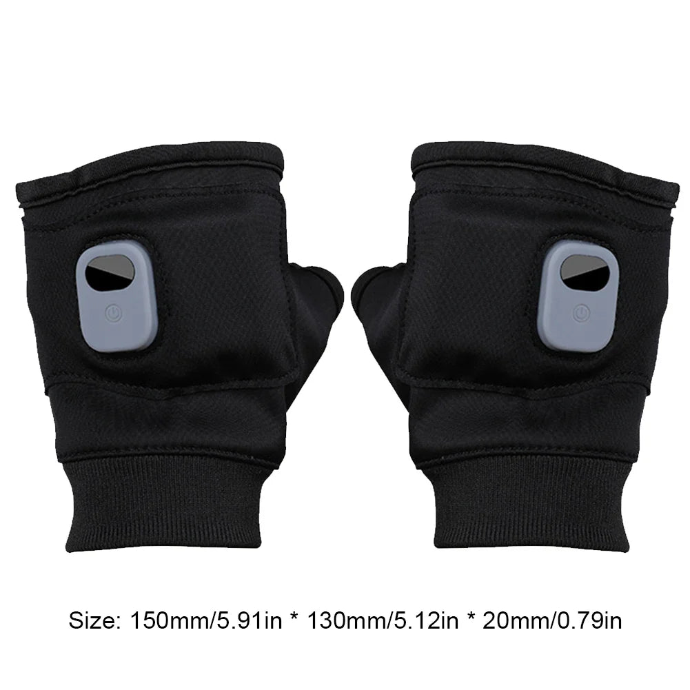 BowLift | ThermoGrip Heated Gloves | 360° All-Around Heat | Rechargeable & Windproof | Touchscreen Function