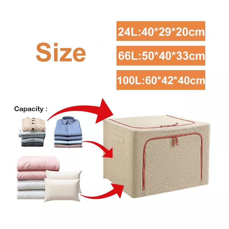 BowLift | Foldable Storage Space-Saving Large Organizer Box