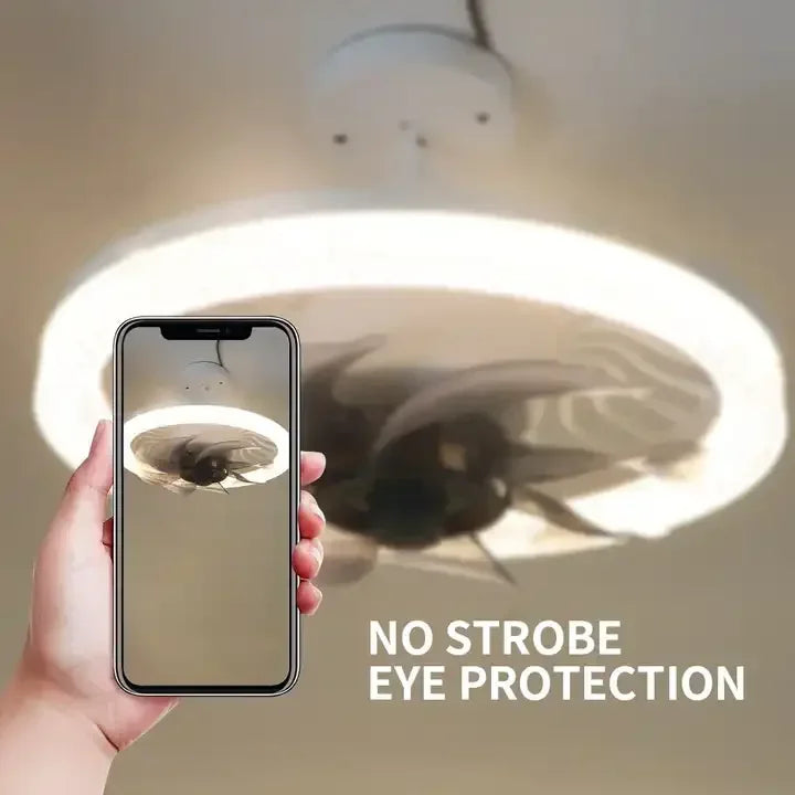 BowLift | 3in1 Remote Control Noise-Free Noise Elegant Fan Lamp