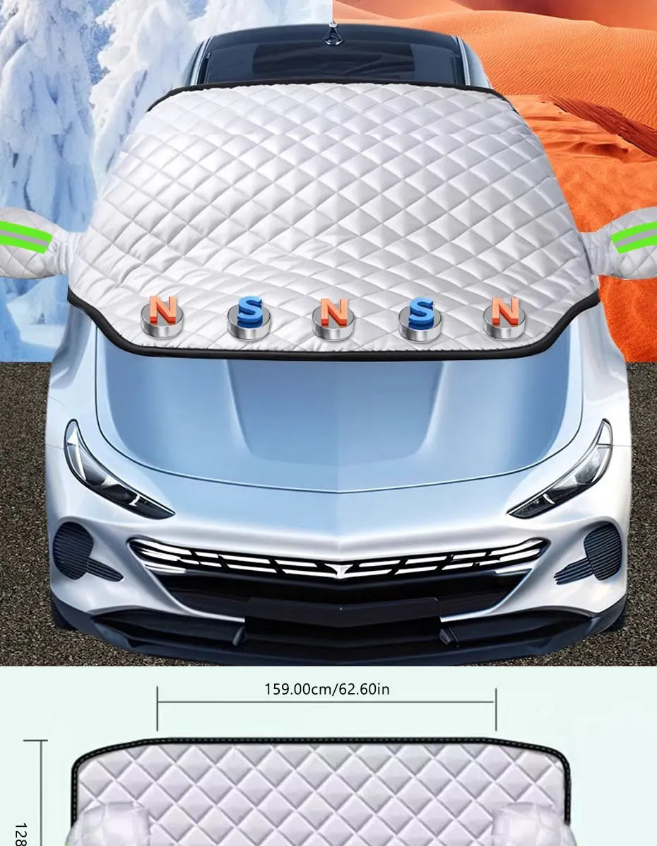BowLift | FrostGuard Pro 5-Layer Windproof Magnetic Ice Protection for the Windshield