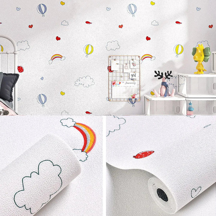 BowLift | 3D Linen Self-Adhesive Waterproof Wall Sticker