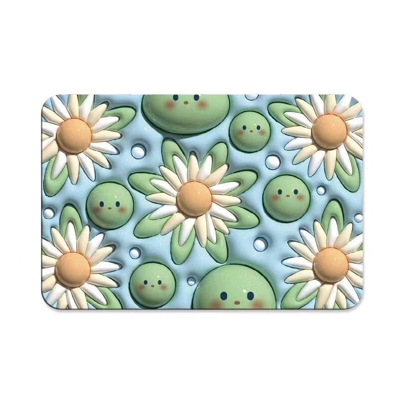 BowLift | Non-Slip Cartoon Colorful Fun Quick Water Absorbent Mat