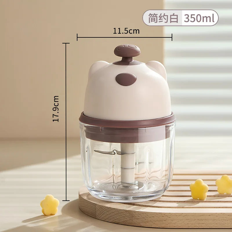 BowLift | Cute Bear Rechargeable Anti-Slip Electric Grinder