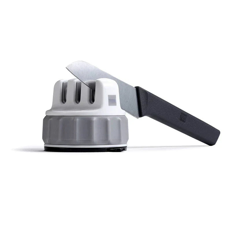 BowLift | Triple Wheel Whetstone Super Suction Mini Knife Sharpener