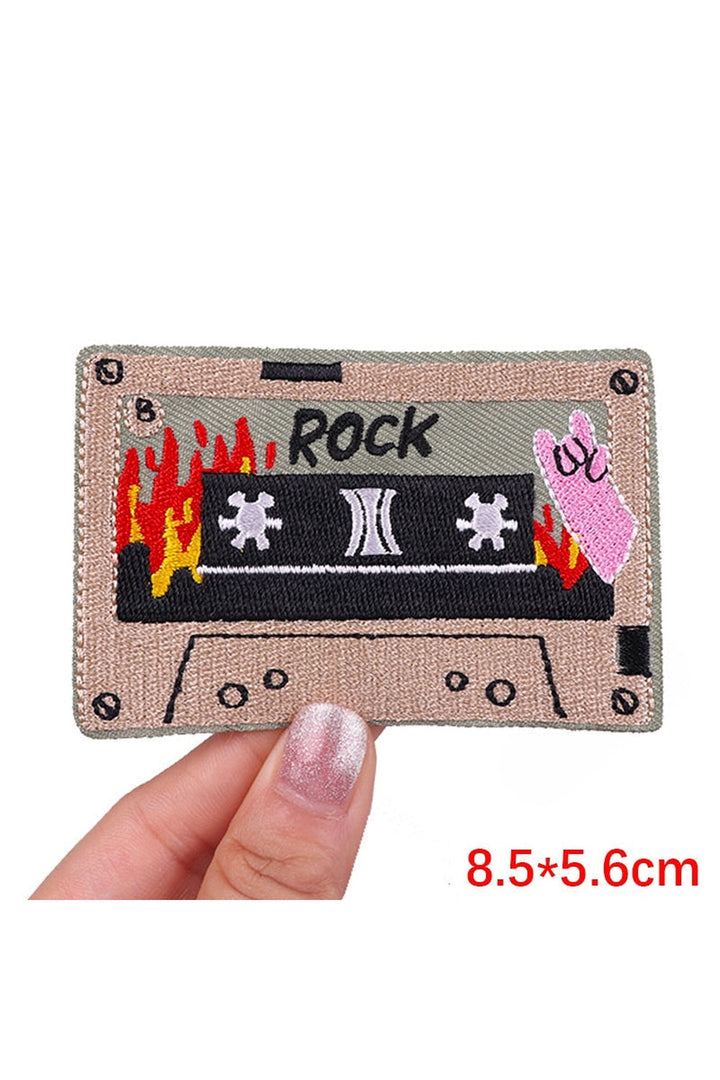 Punk Embroidery Patch Set | Bowlift