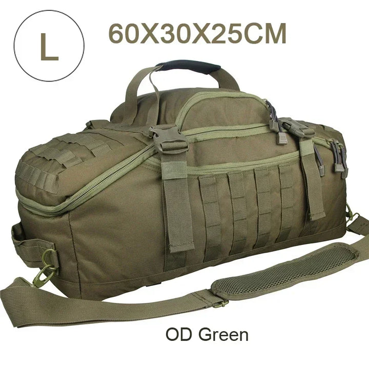 BowLift | Large Tactical Travel Bag and Backpack - TrailTrek Duffle