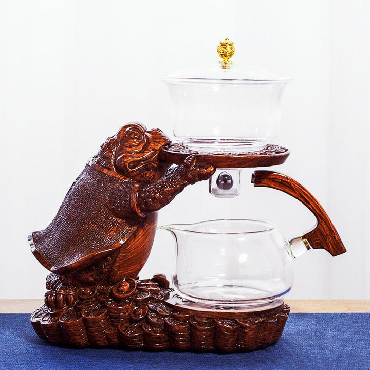 BowLift | Mystic Golden Dragon Teapot