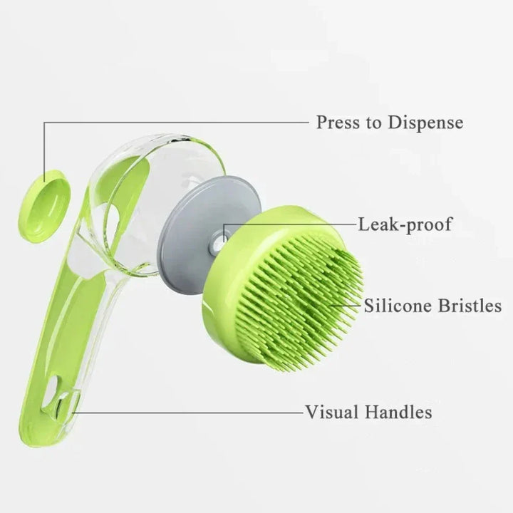 BowLift | Bubbly Cleaner Pet Bath Massage Brush