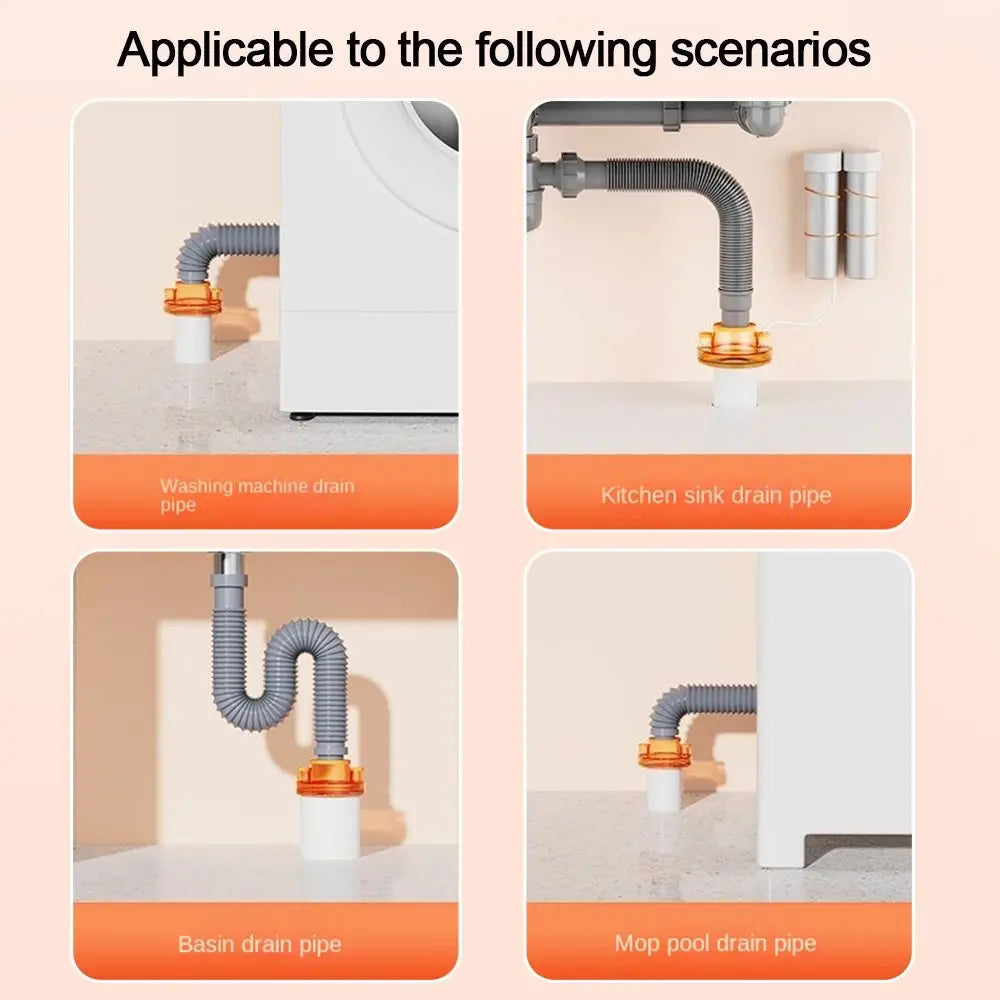 BowLift | Odor Prevention Automatic Drainage Pipe Adapter Drainer