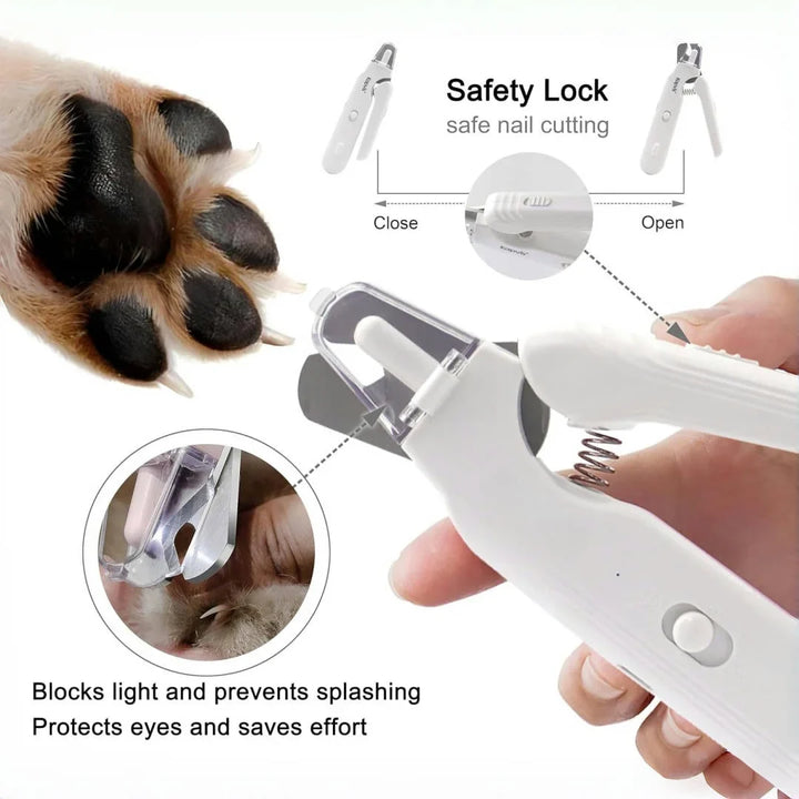 BowLift | Pet Nail Grooming Tool with LED Light