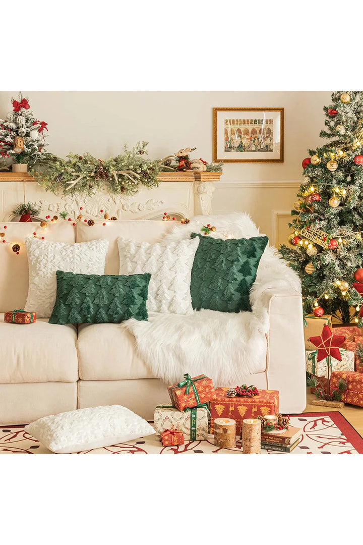 Plush Christmas pillowcase | Bowlift