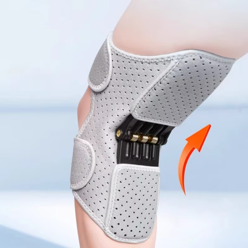 BowLift | Adjustable Knee Support Brace with Power Rebound Springs for Joint Relief and Stability