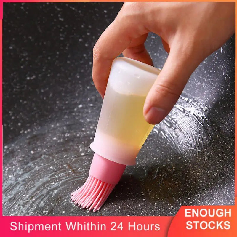 BowLift | OilMaster Silicone Oil Bottle | With Brush & Dispenser | Leak-proof & Reusable