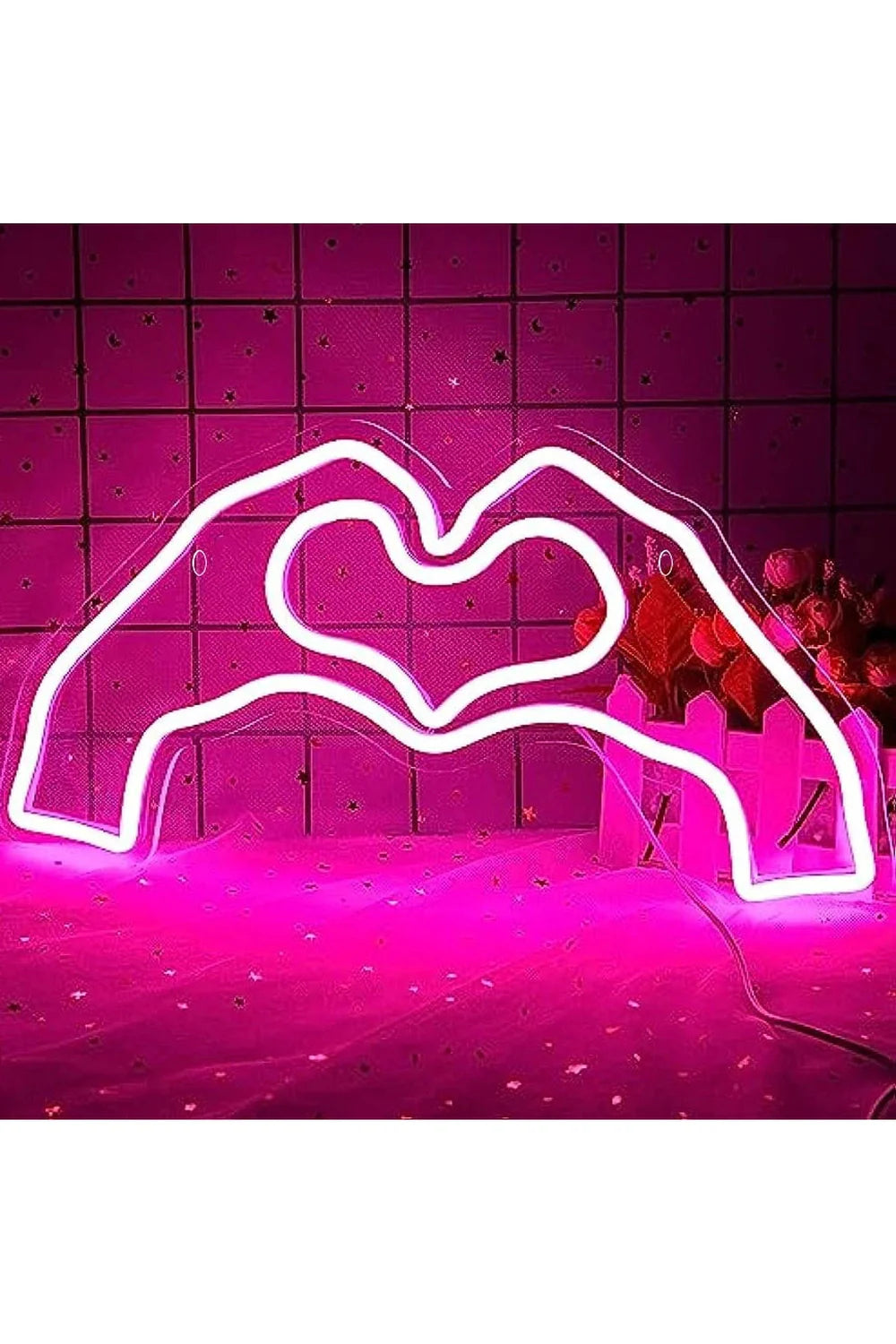 Love Heart Neon Pink Neon Light