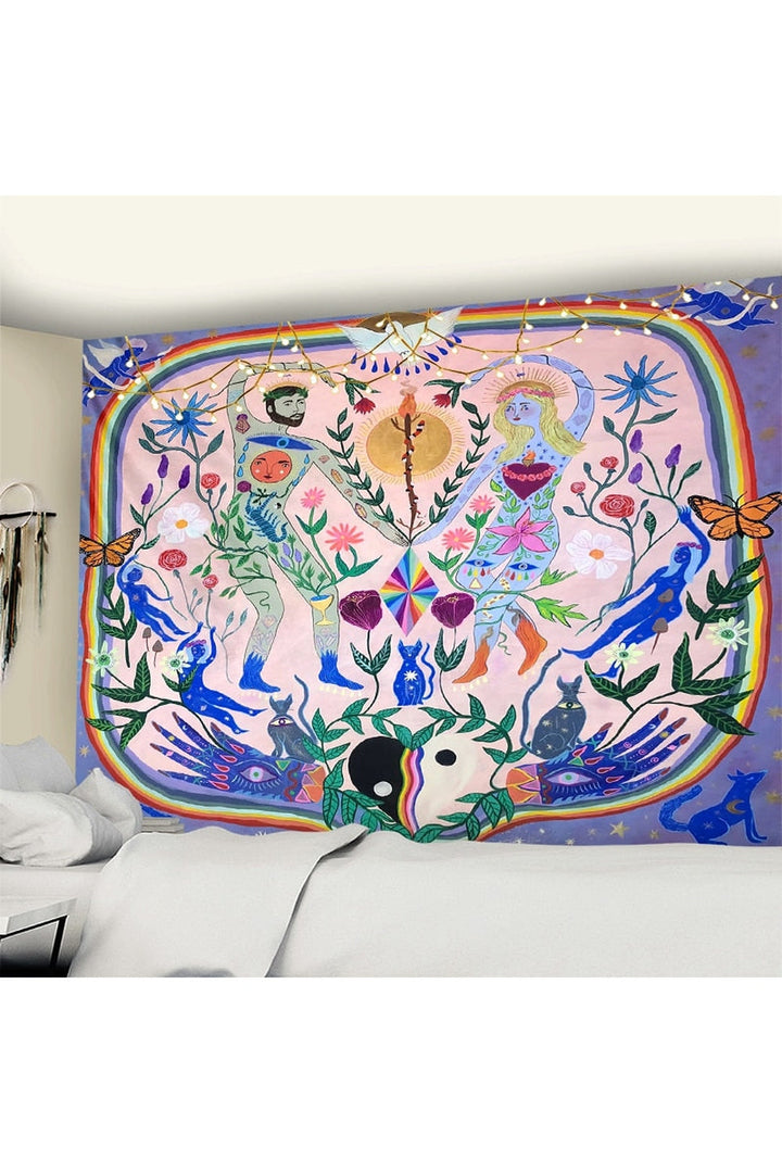 True Love Trippy Tapestry | Bowlift