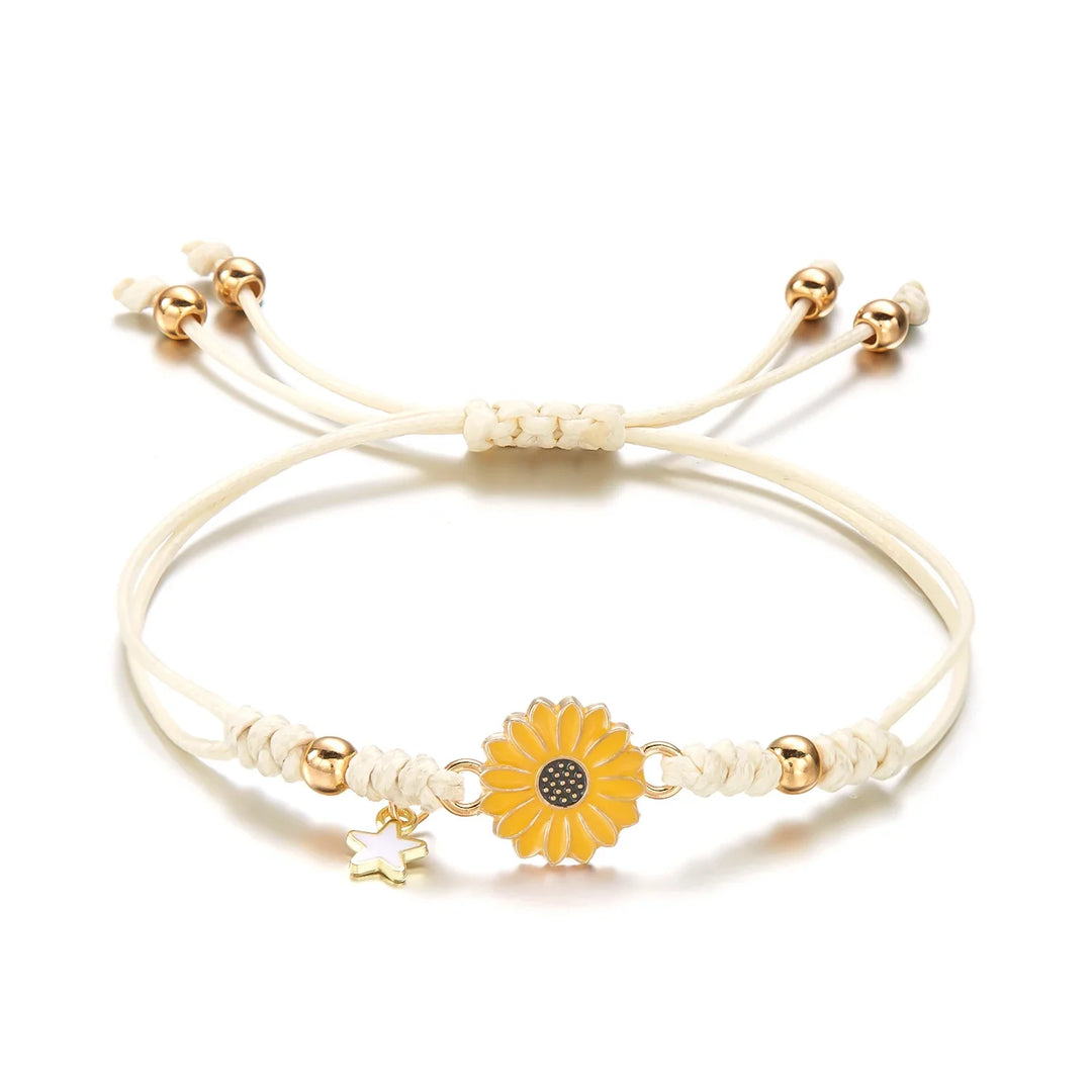 BowLift | Braided Feminine Flower Star Bracelet