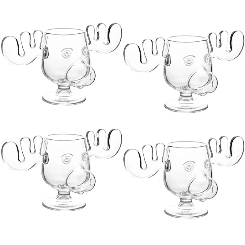BowLift | Nordic Antler Novelty Drinking Glass
